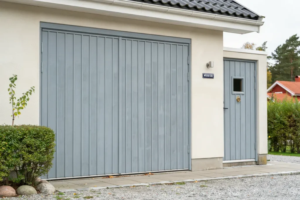 m lning av garageport och f rr dsd rrar i m lnlycke