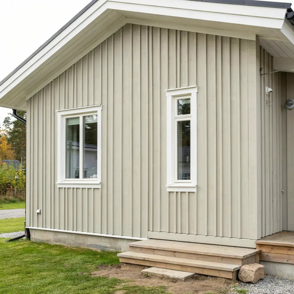 fasadrenovering byta trapanel harryda landvetter goteborg